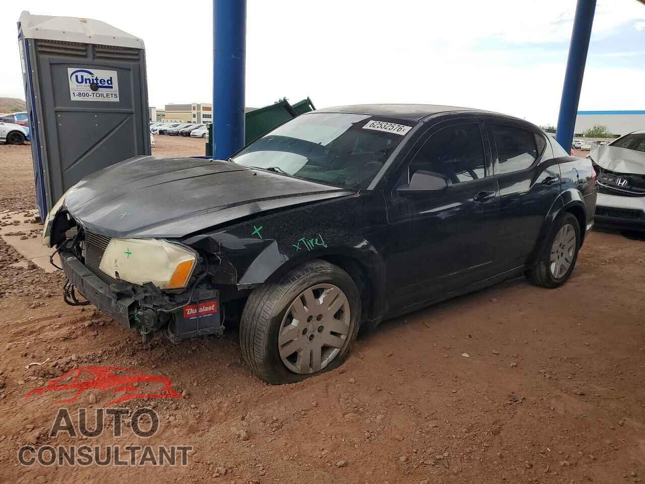 DODGE AVENGER 2012 - 1C3CDZAB3CN259180