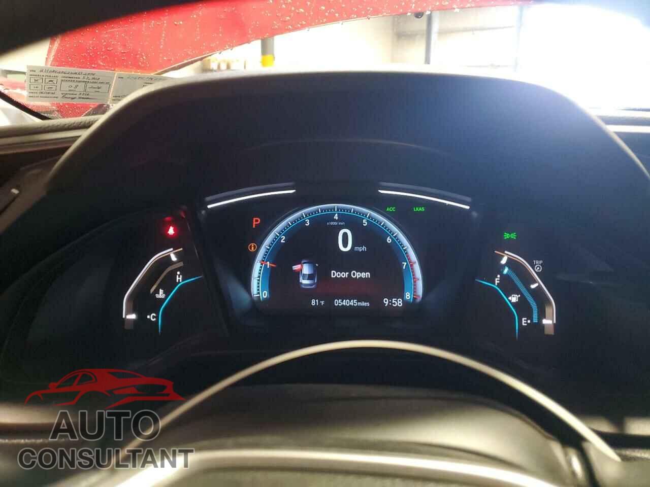 HONDA CIVIC 2019 - 2HGFC2F62KH552978