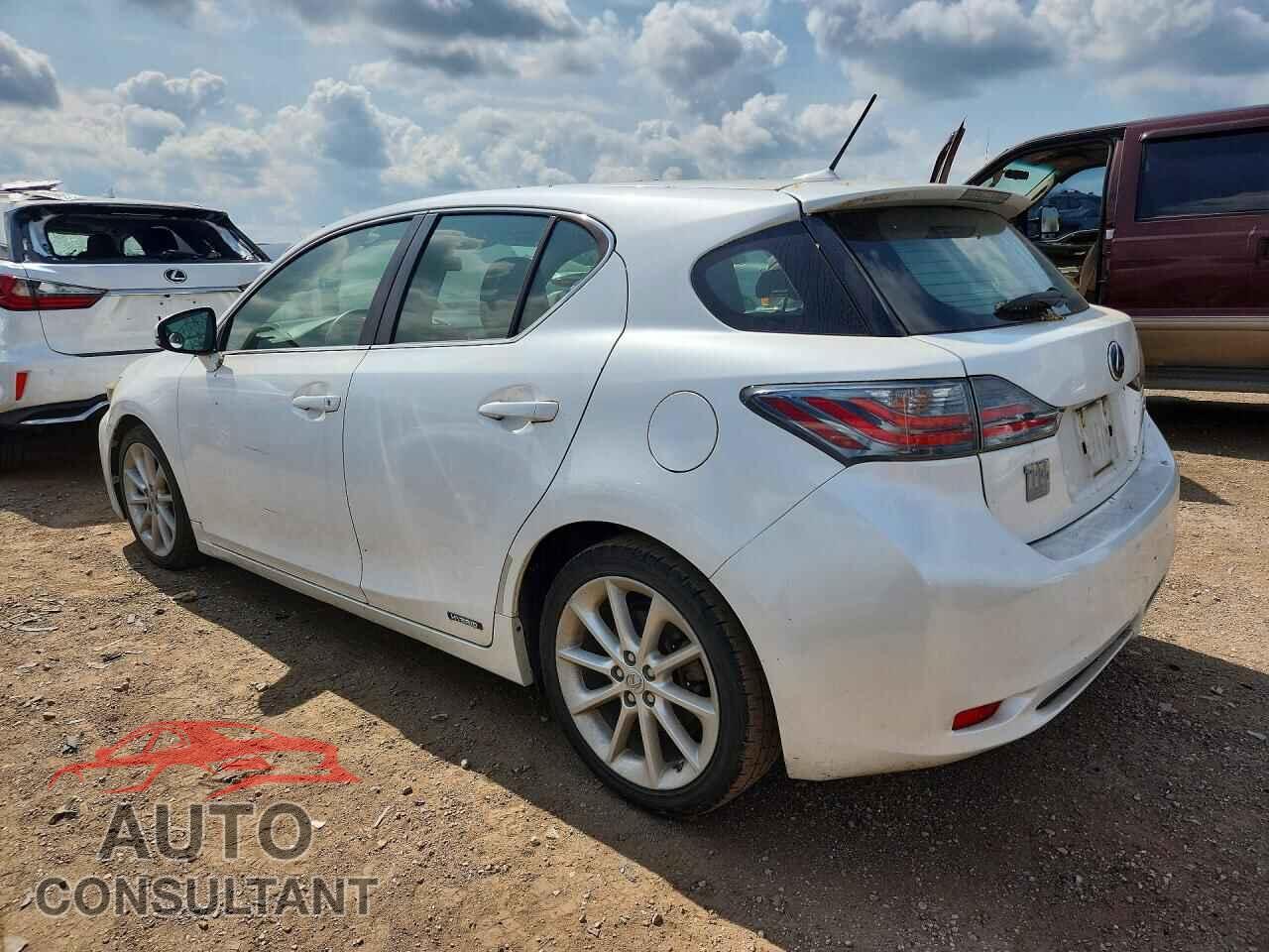 LEXUS CT 200 2012 - JTHKD5BH1C2072250