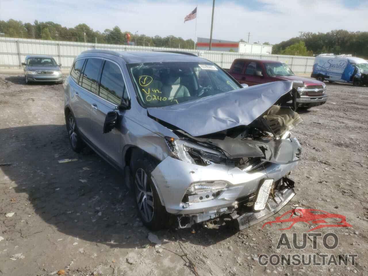 HONDA PILOT 2017 - 5FNYF5H95HB024079