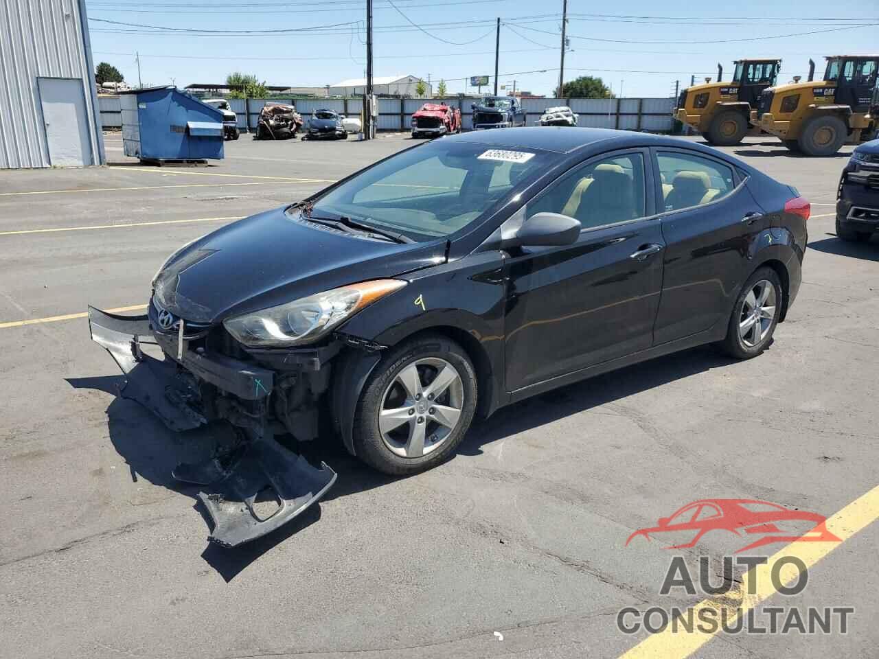 HYUNDAI ELANTRA 2012 - KMHDH4AE7CU291665
