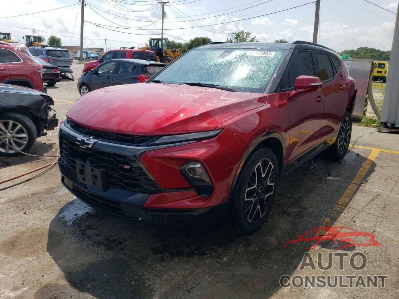 CHEVROLET BLAZER 2023 - 3GNKBKRS8PS118195