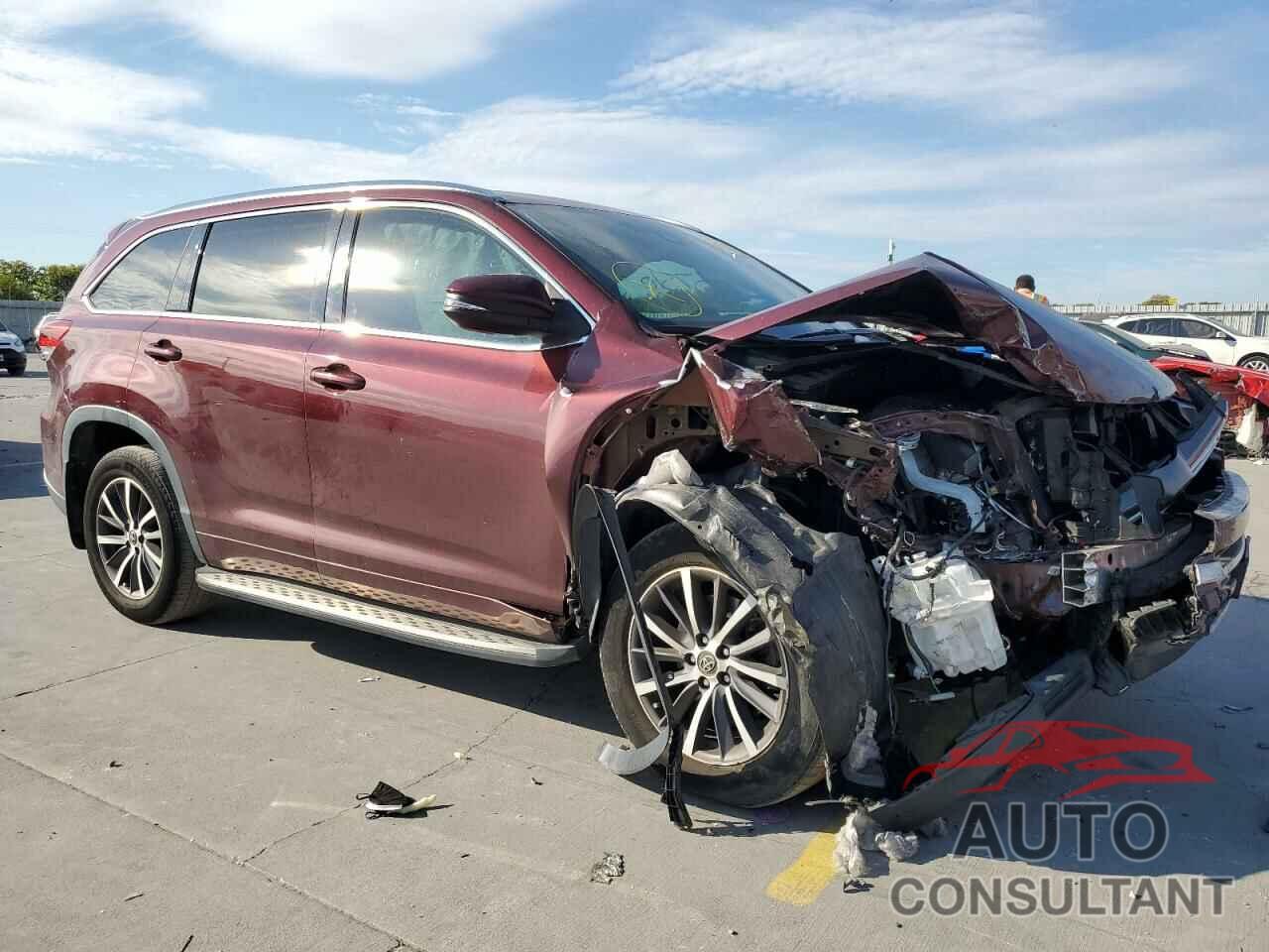 TOYOTA HIGHLANDER 2017 - 5TDKZRFH0HS205441