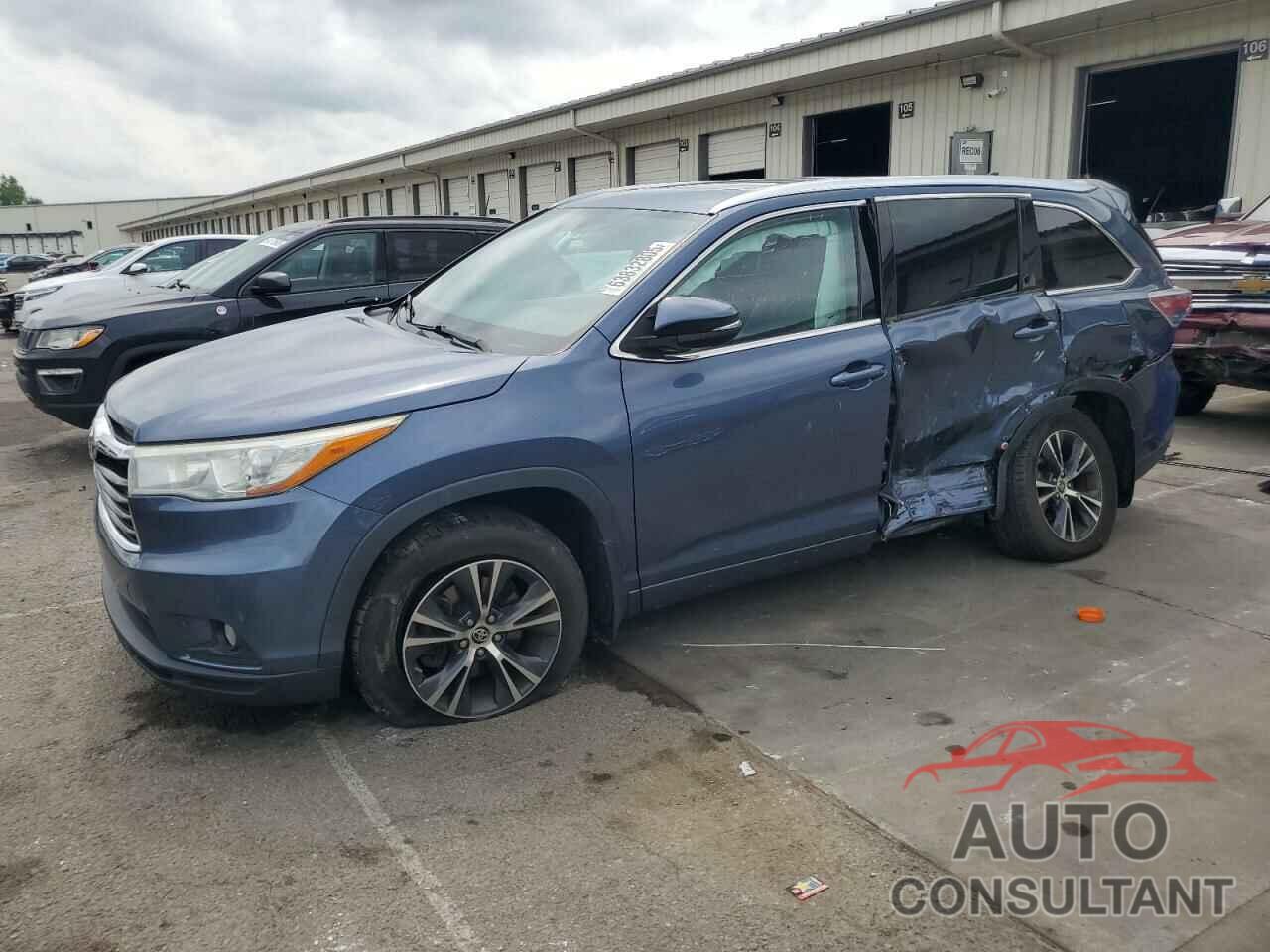 TOYOTA HIGHLANDER 2016 - 5TDJKRFH0GS250880