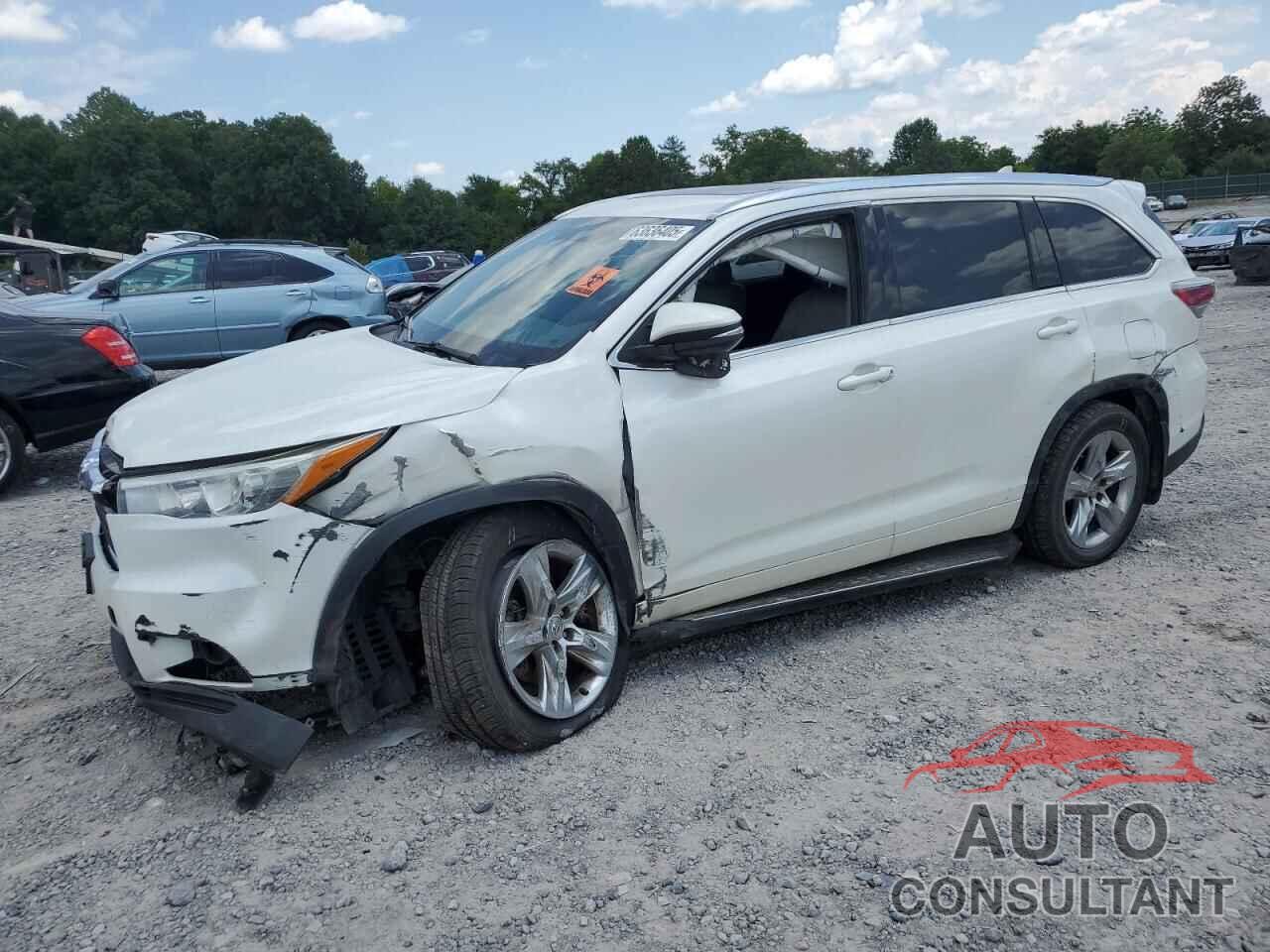 TOYOTA HIGHLANDER 2014 - 5TDYKRFH4ES026443