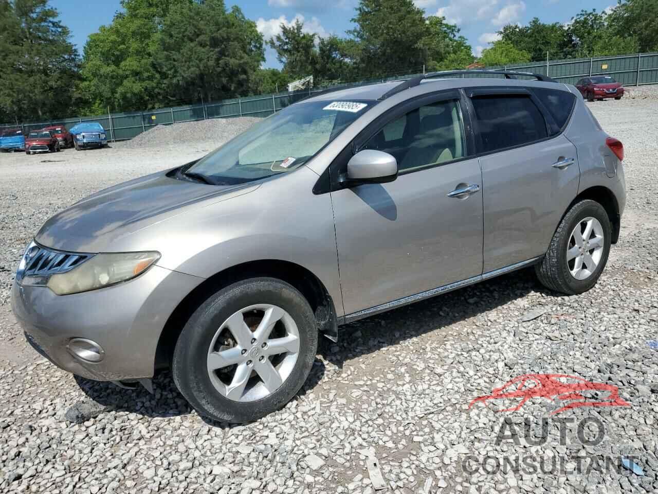 NISSAN MURANO 2009 - JN8AZ18U99W006949