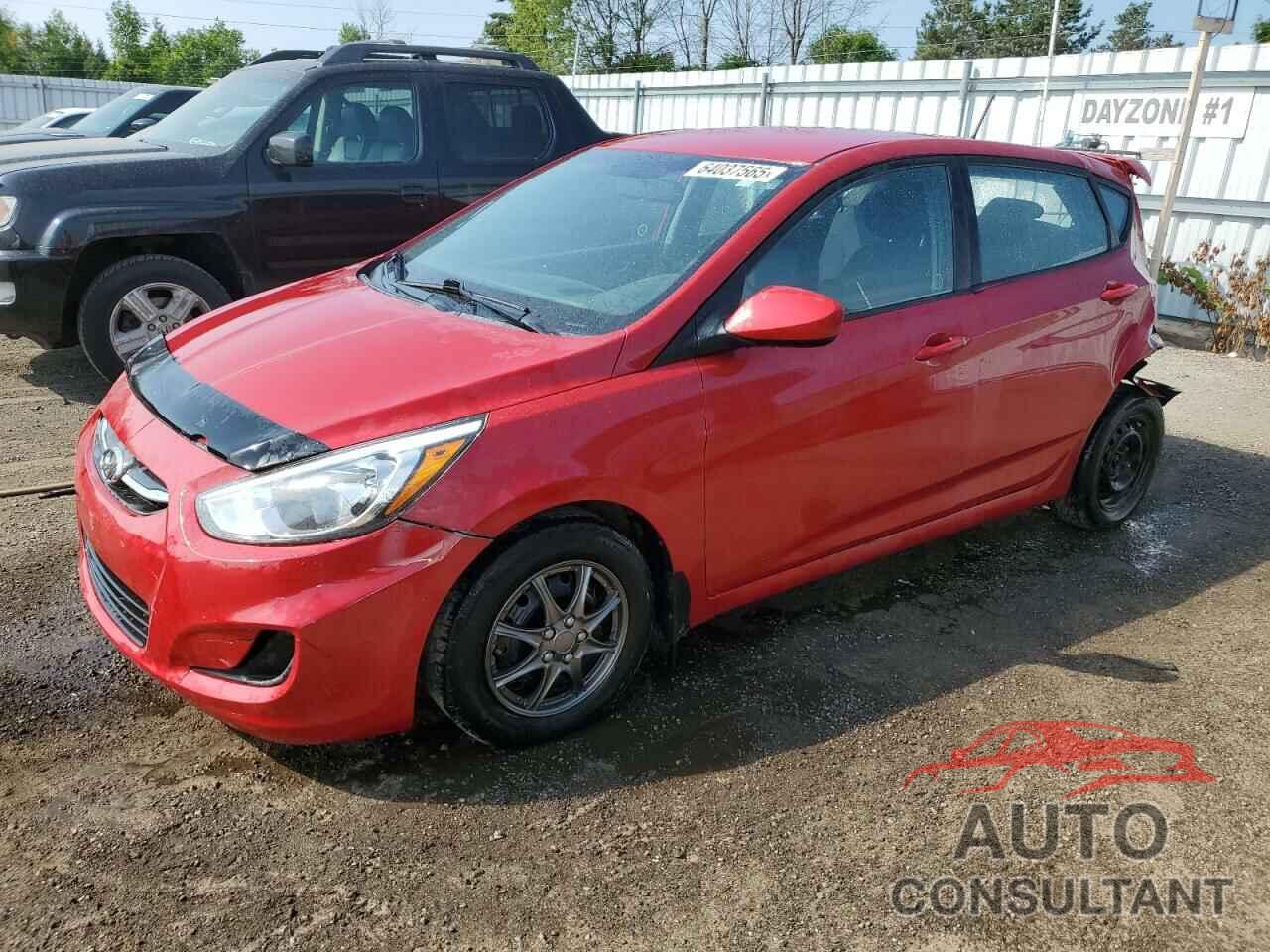 HYUNDAI ACCENT 2017 - KMHCT5AE1HU352225