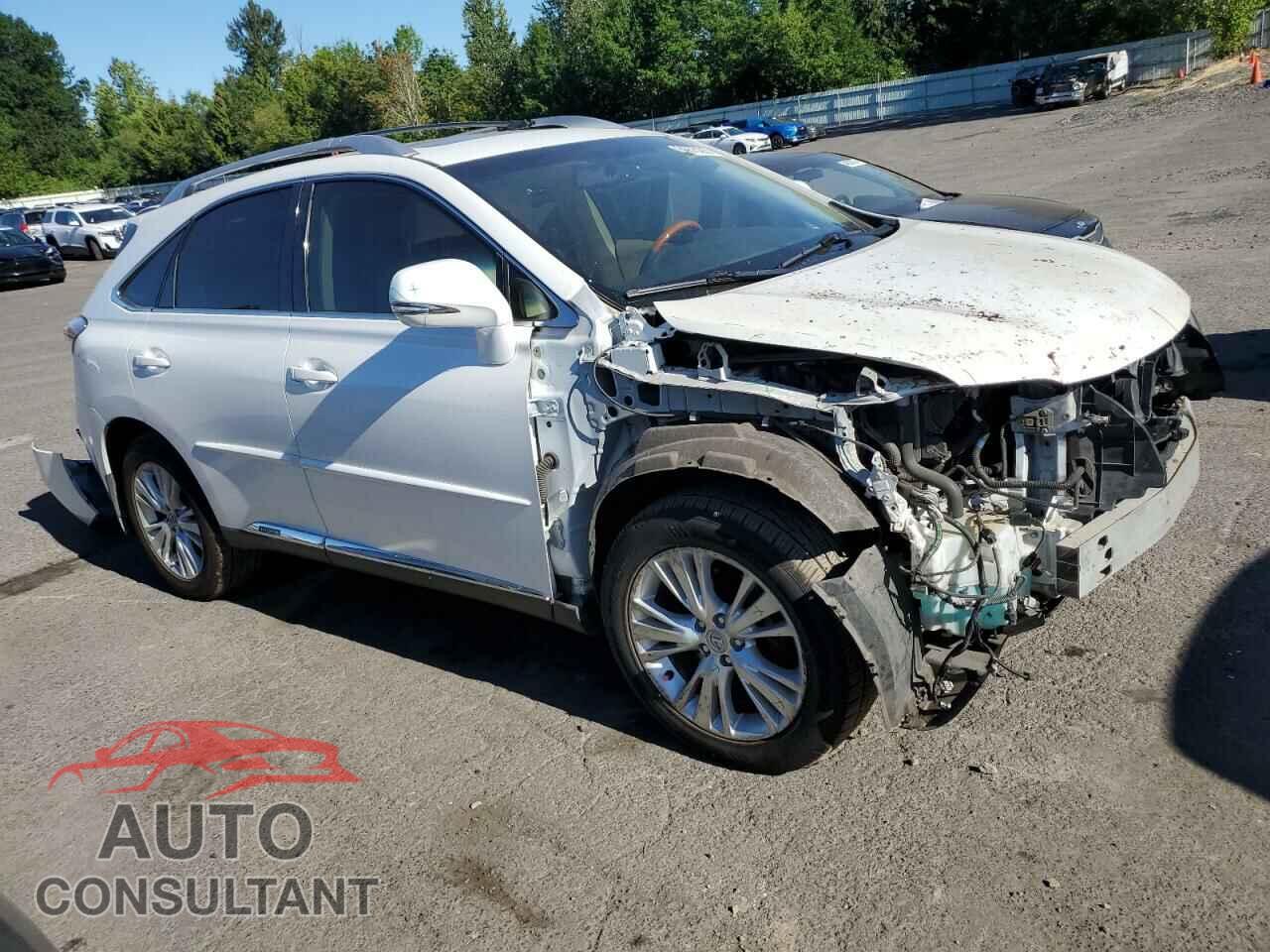 LEXUS RX450 2012 - JTJBC1BA1C2435790