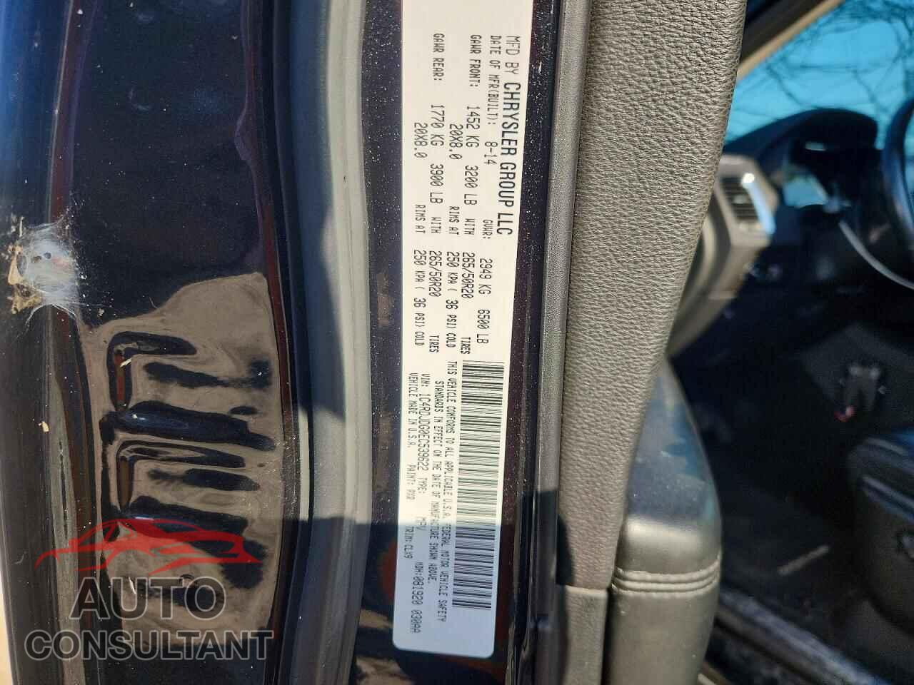 DODGE DURANGO 2014 - 1C4RDJDG0EC539622