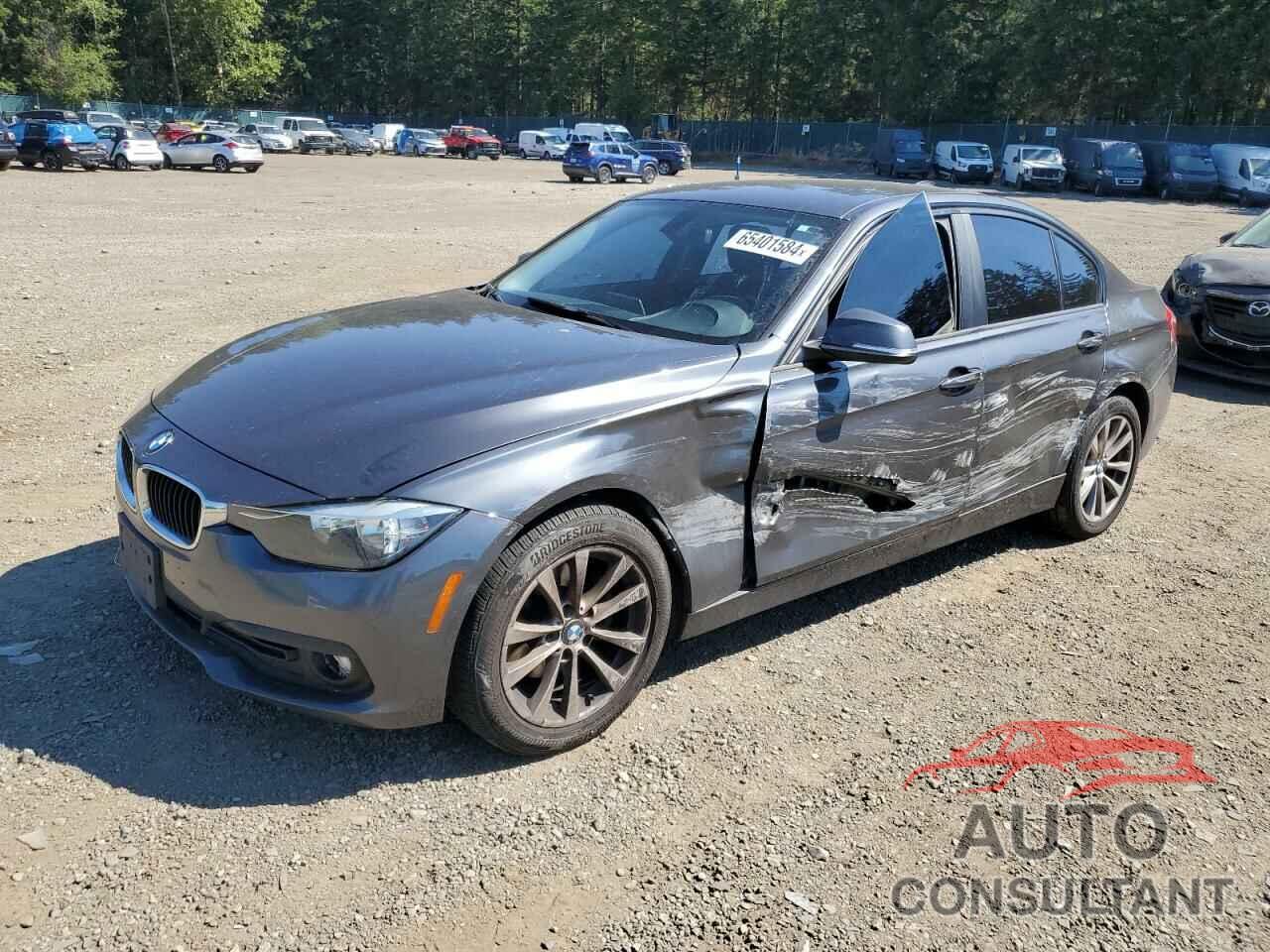 BMW 3 SERIES 2016 - WBA8A3C51GK688594