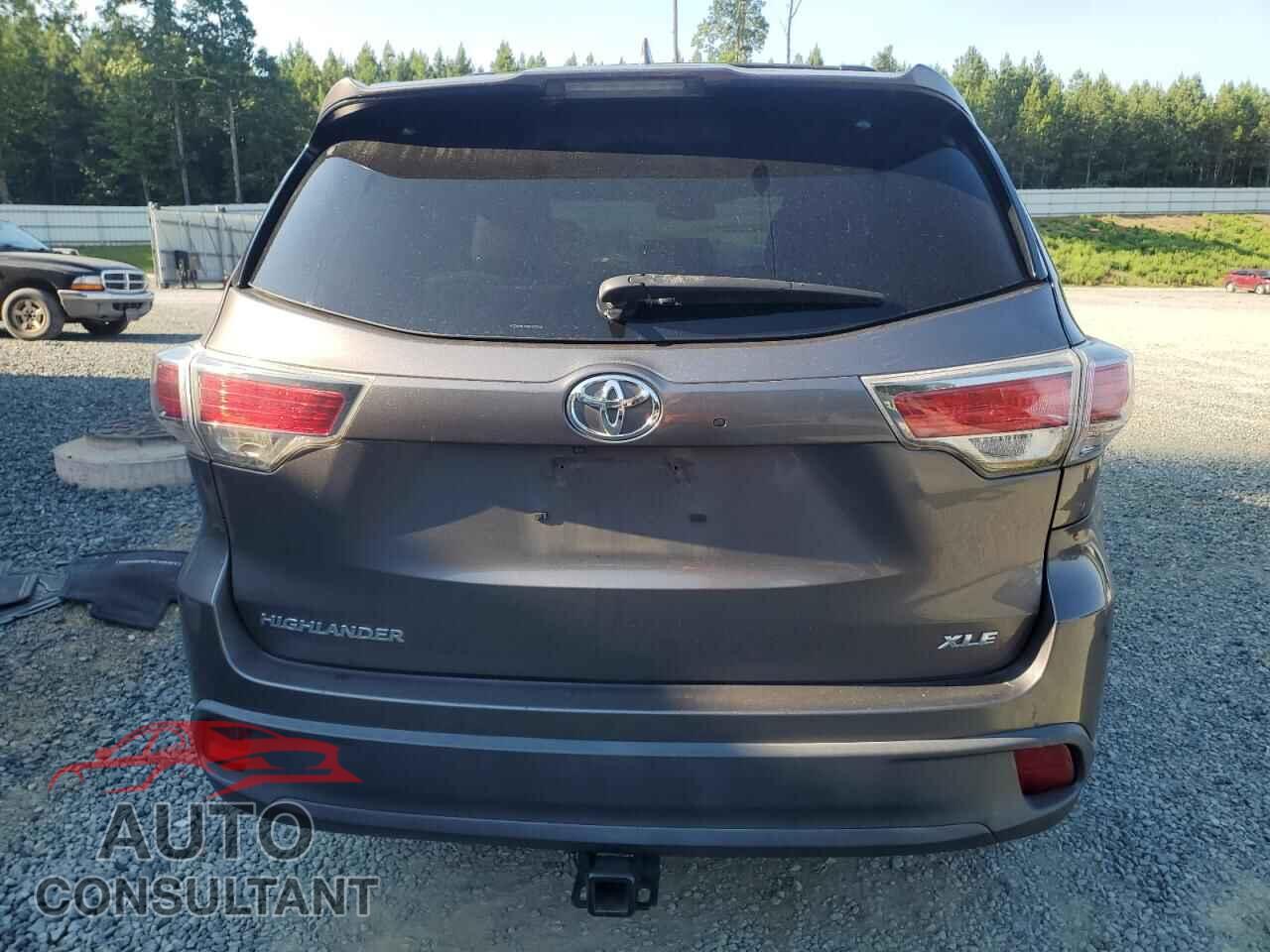 TOYOTA HIGHLANDER 2016 - 5TDKKRFH9GS157005
