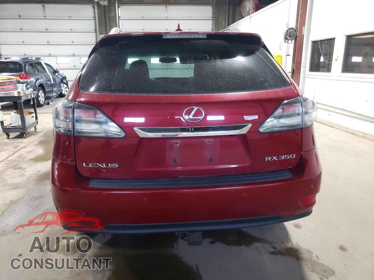 LEXUS RX350 2010 - 2T2BK1BA4AC047954