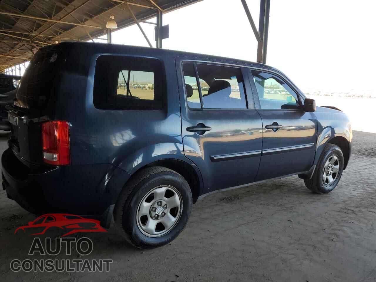 HONDA PILOT 2012 - 5FNYF3H26CB010613