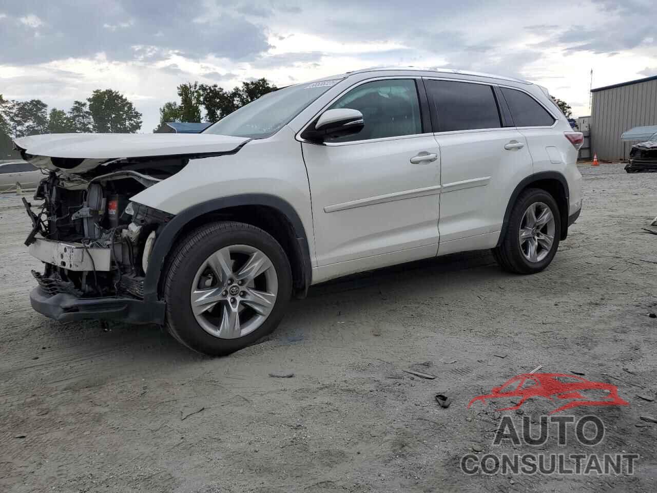 TOYOTA HIGHLANDER 2016 - 5TDDKRFH8GS348973
