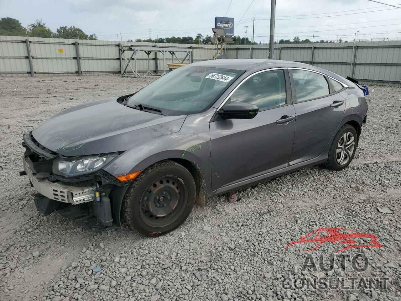 HONDA CIVIC 2017 - 19XFC2F54HE081586