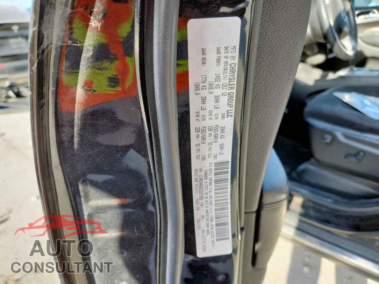DODGE DURANGO 2013 - 1C4RDHAG0DC637366