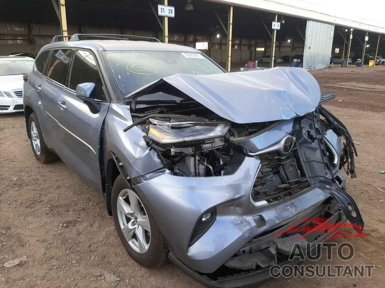 TOYOTA HIGHLANDER 2021 - 5TDBZRBH6MS111208