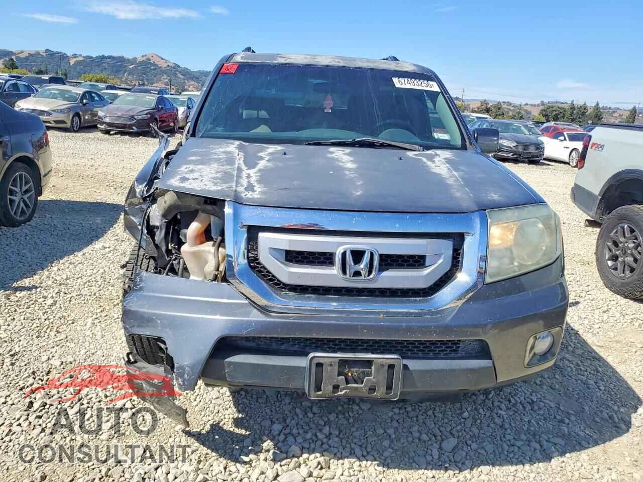 HONDA PILOT 2011 - 5FNYF3H49BB051575