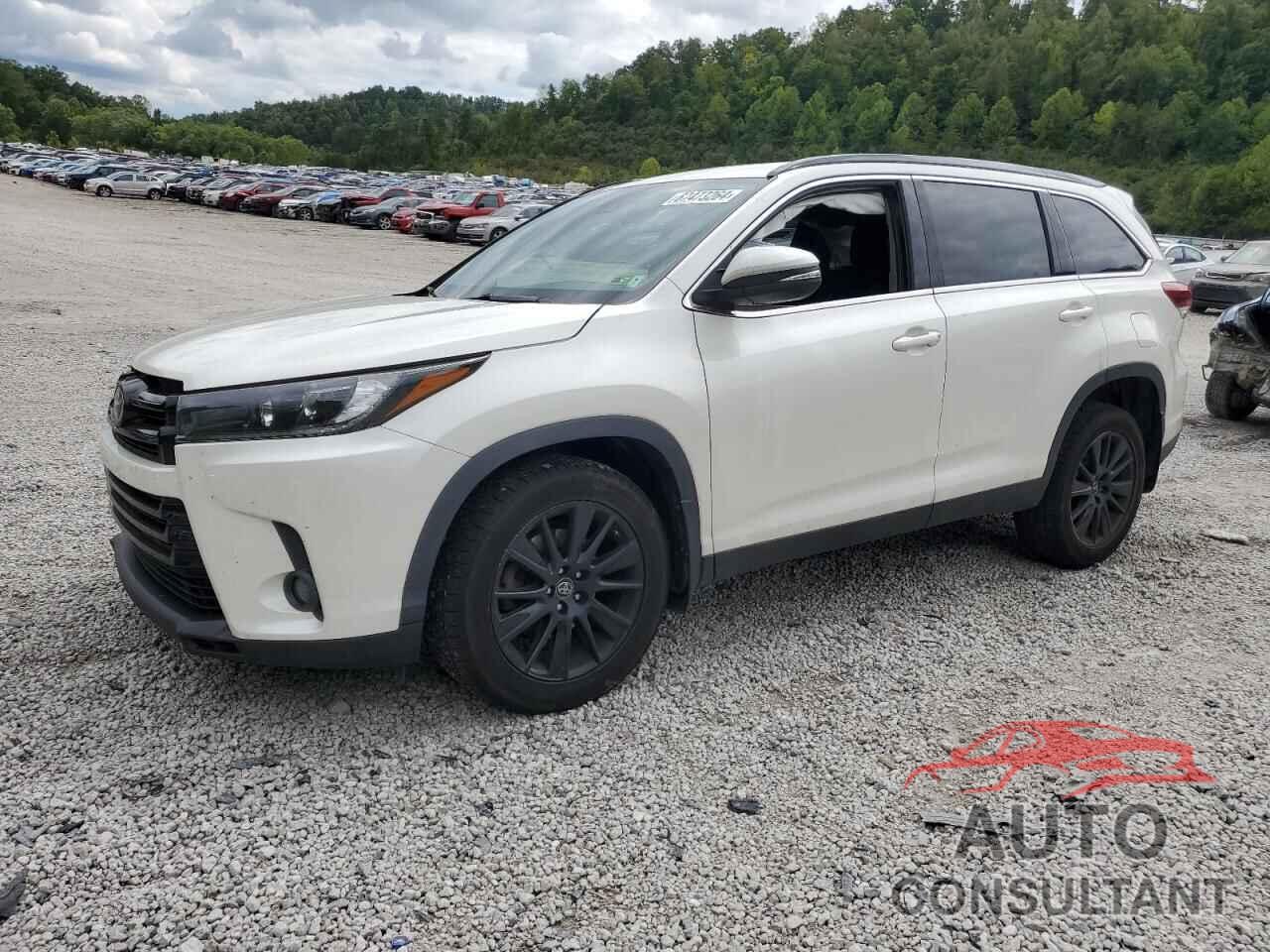 TOYOTA HIGHLANDER 2019 - 5TDJZRFH8KS615343