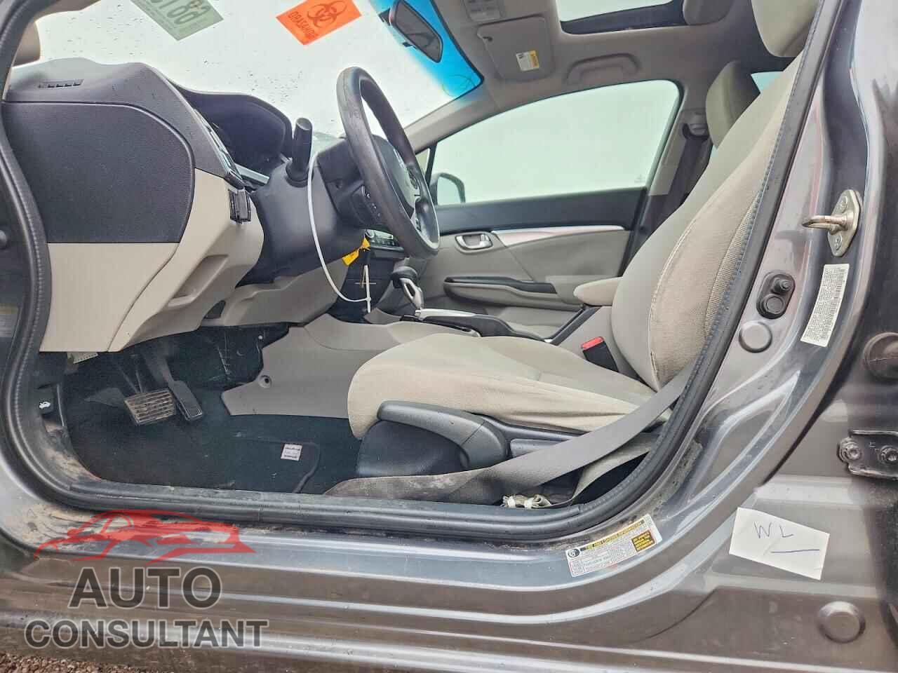 HONDA CIVIC 2013 - 19XFB2F83DE259902