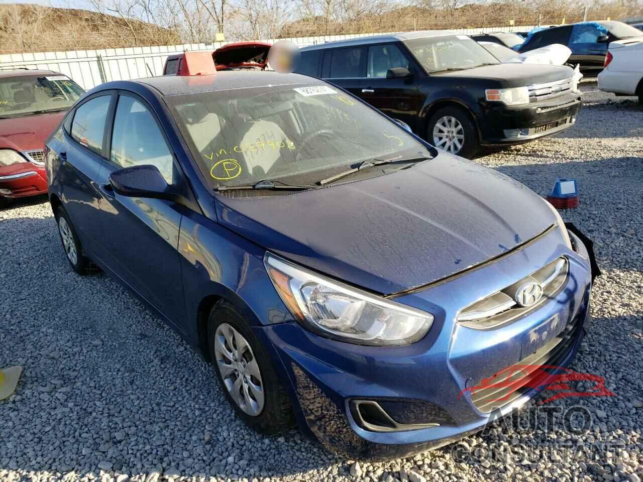 HYUNDAI ACCENT 2016 - KMHCT4AE5GU089908
