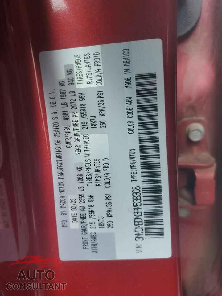MAZDA CX30 2023 - 3MVDMBDM3PM538308
