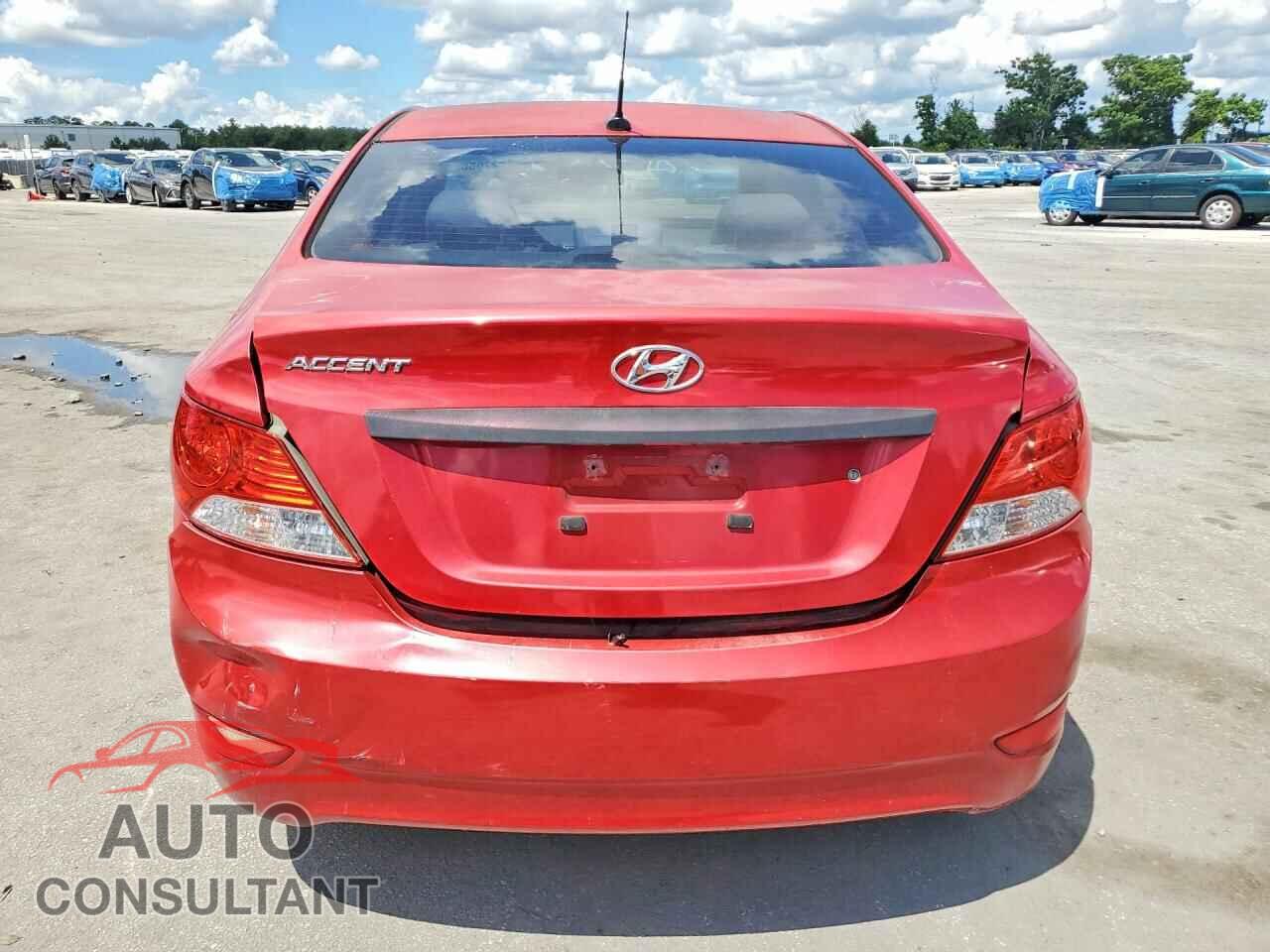 HYUNDAI ACCENT GLS 2012 - KMHCT4AE2CU139268