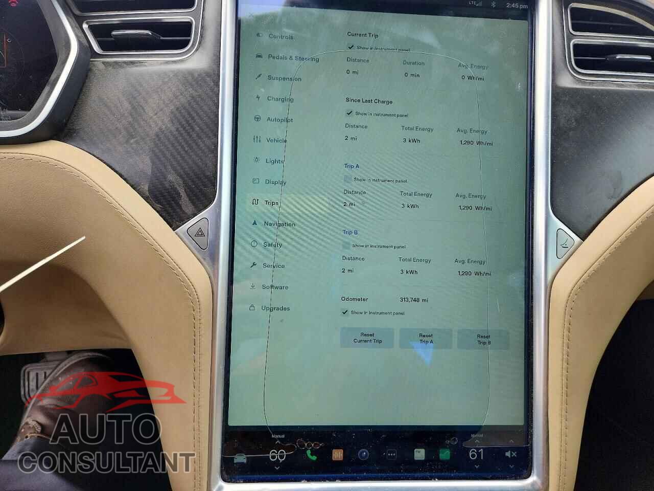 TESLA MODEL S 2015 - 5YJSA1V28FF097383