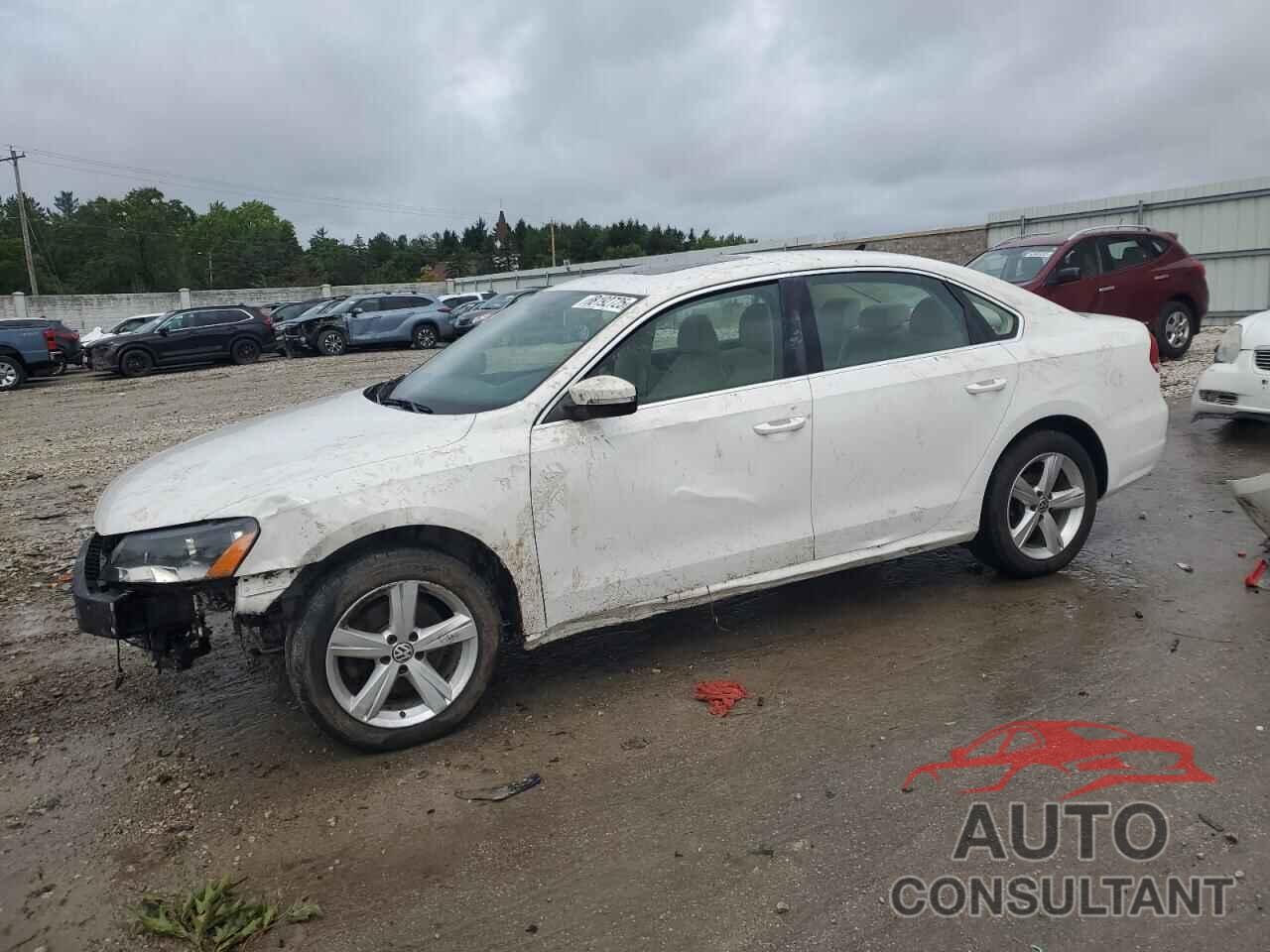VOLKSWAGEN PASSAT 2012 - 1VWBP7A3XCC079280