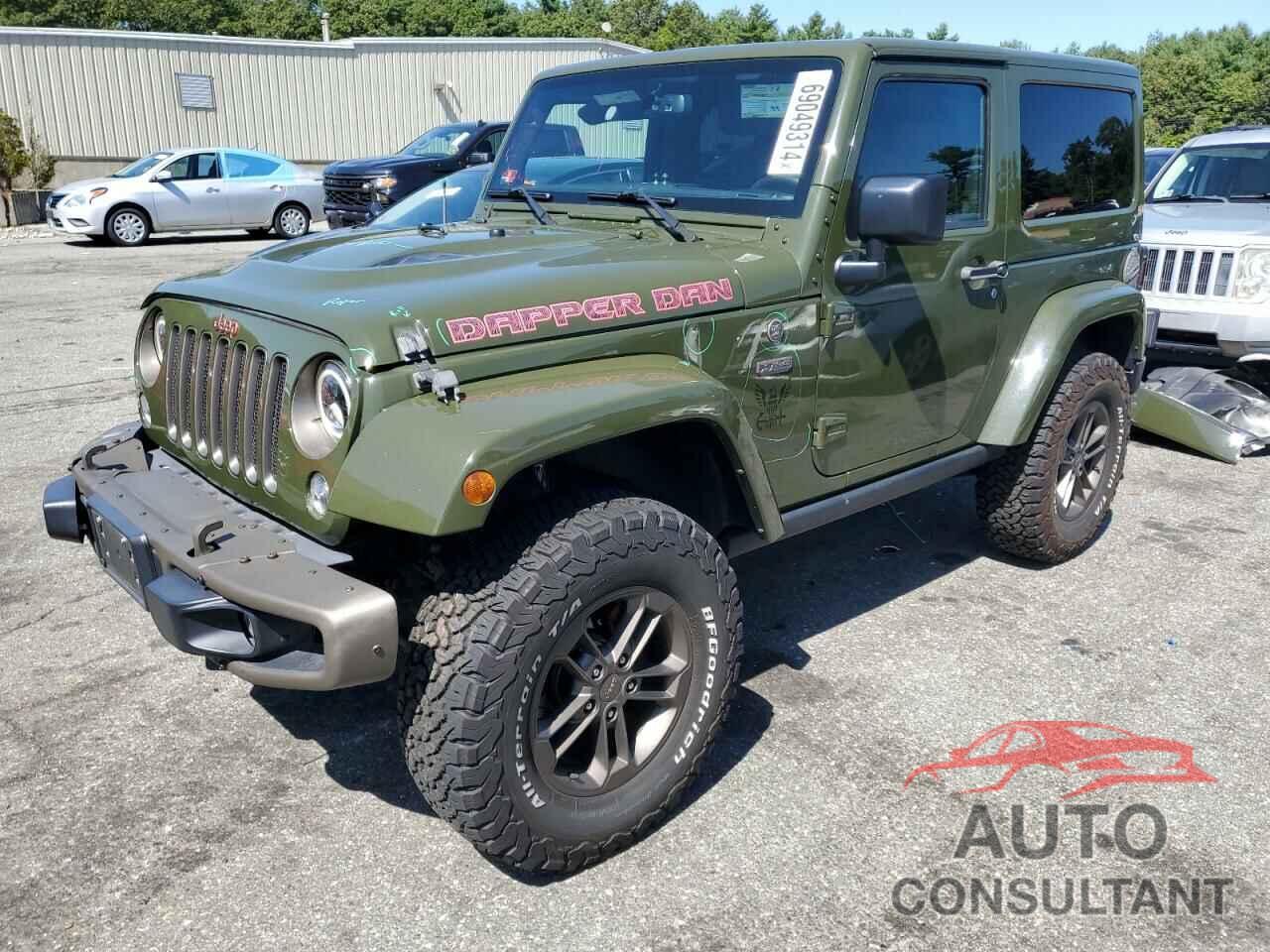 JEEP WRANGLER 2016 - 1C4AJWBG3GL276874