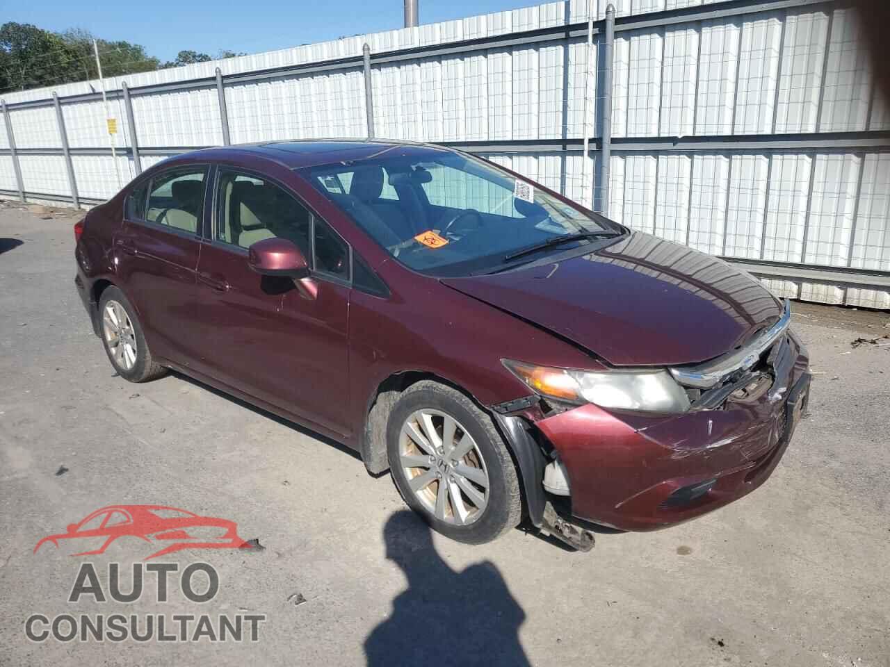 HONDA CIVIC 2012 - 19XFB2F94CE327339
