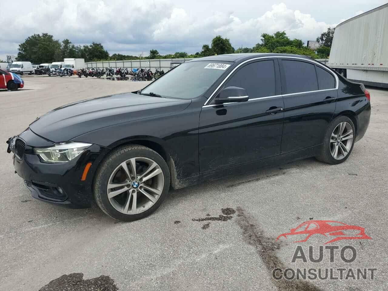 BMW 3 SERIES 2018 - WBA8B9G51JNU57758