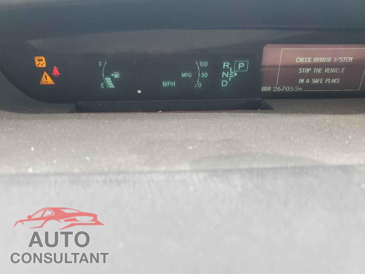 TOYOTA PRIUS 2012 - JTDKN3DU4C5376085