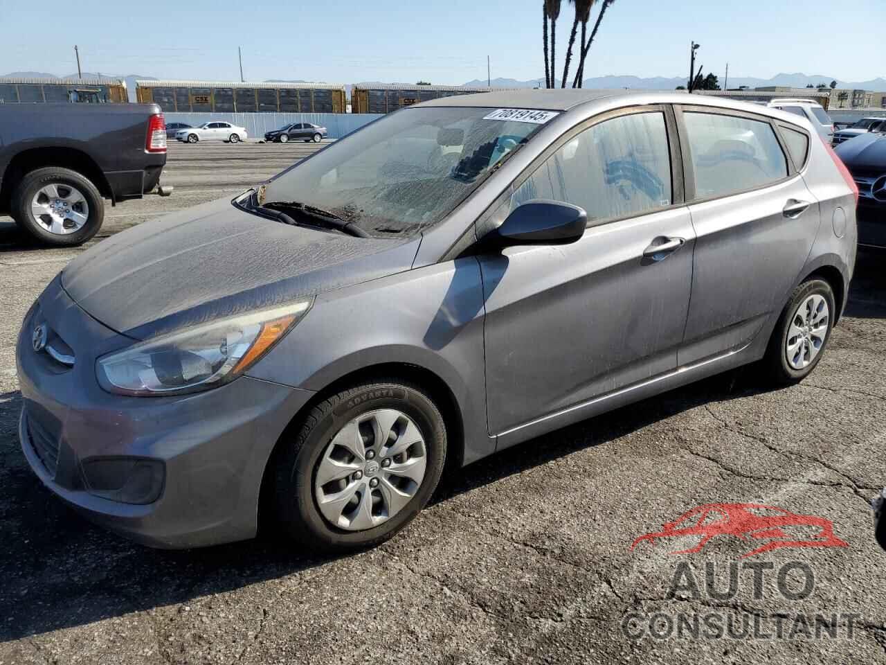 HYUNDAI ACCENT 2016 - KMHCT5AE0GU278455