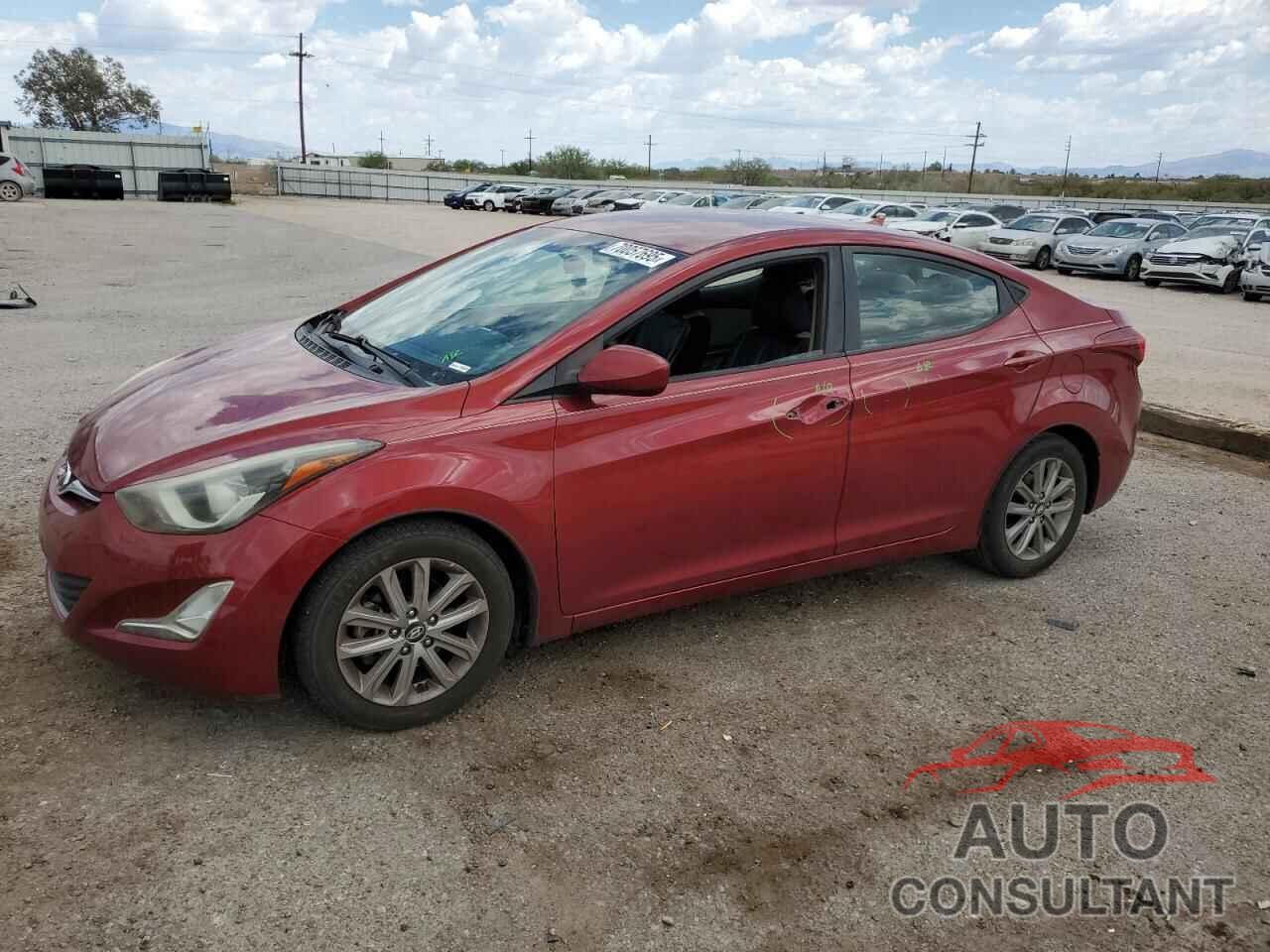 HYUNDAI ELANTRA 2014 - 5NPDH4AE2EH538222