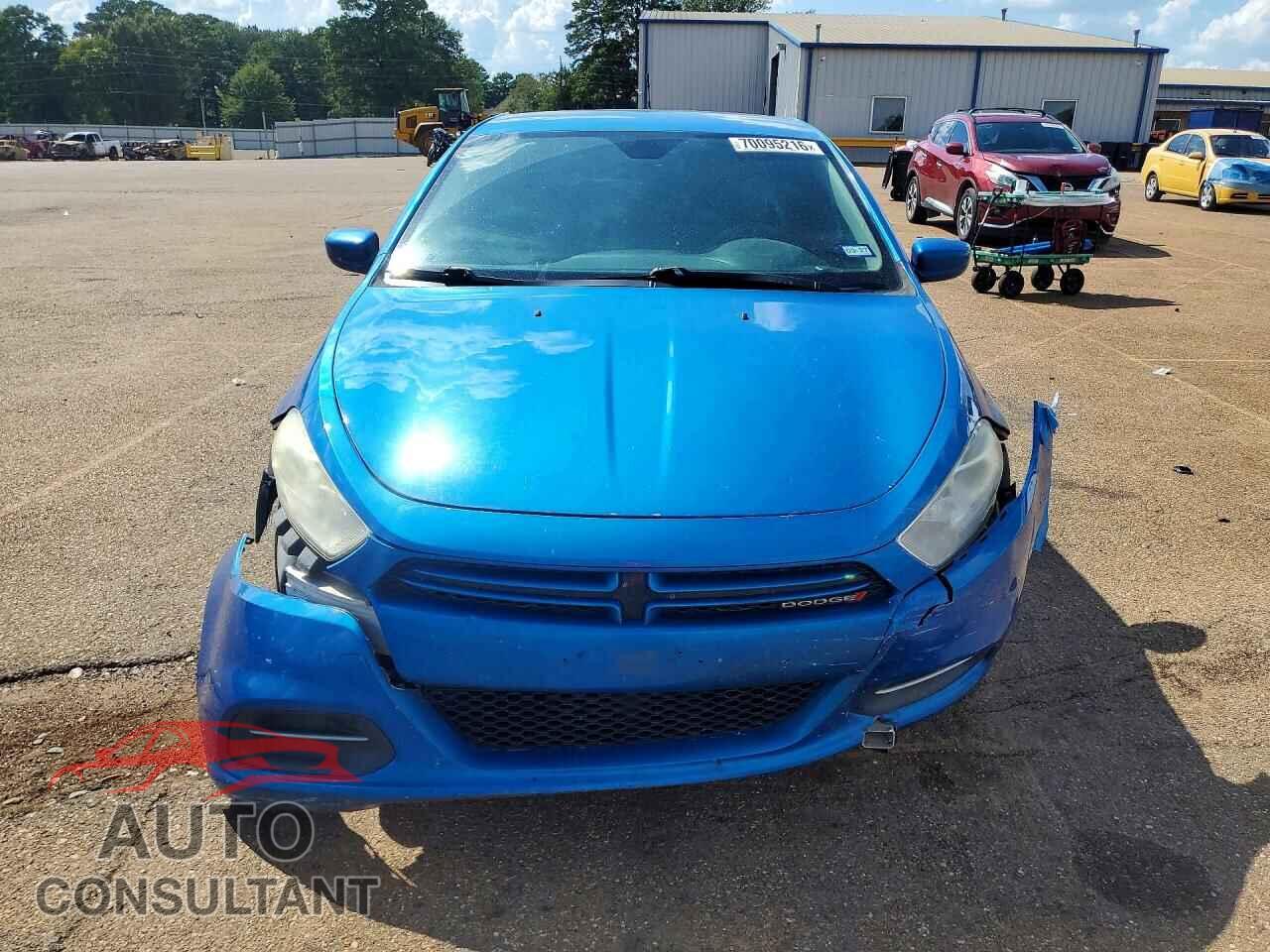 DODGE DART 2015 - 1C3CDFAA2FD300205