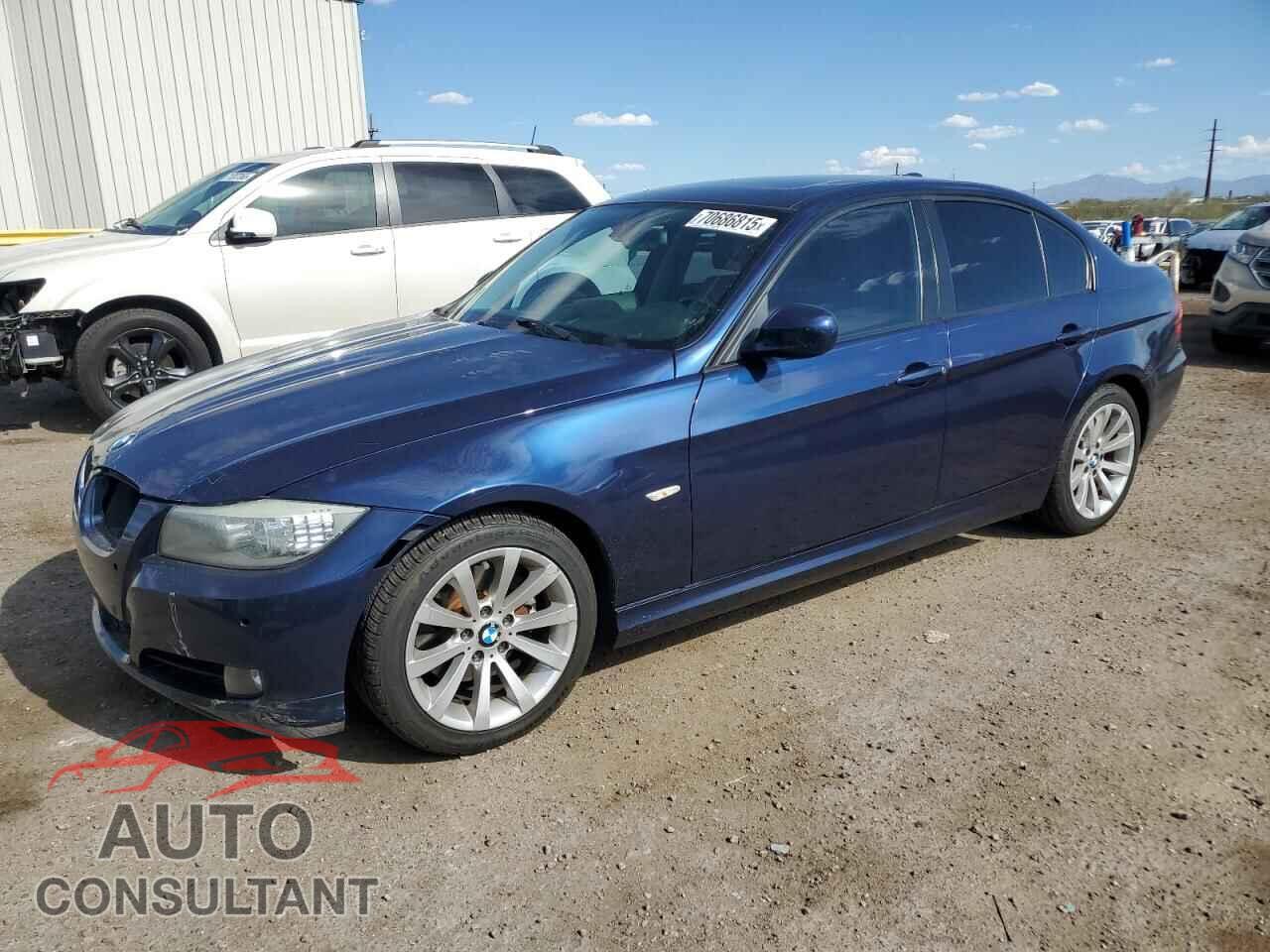 BMW 3 SERIES 2011 - WBAPH7C51BE683692