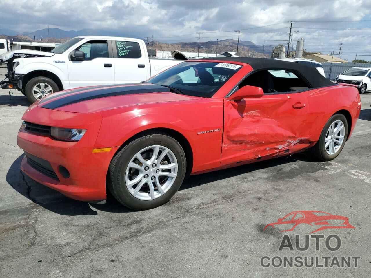 CHEVROLET CAMARO 2015 - 2G1FD3D38F9225861