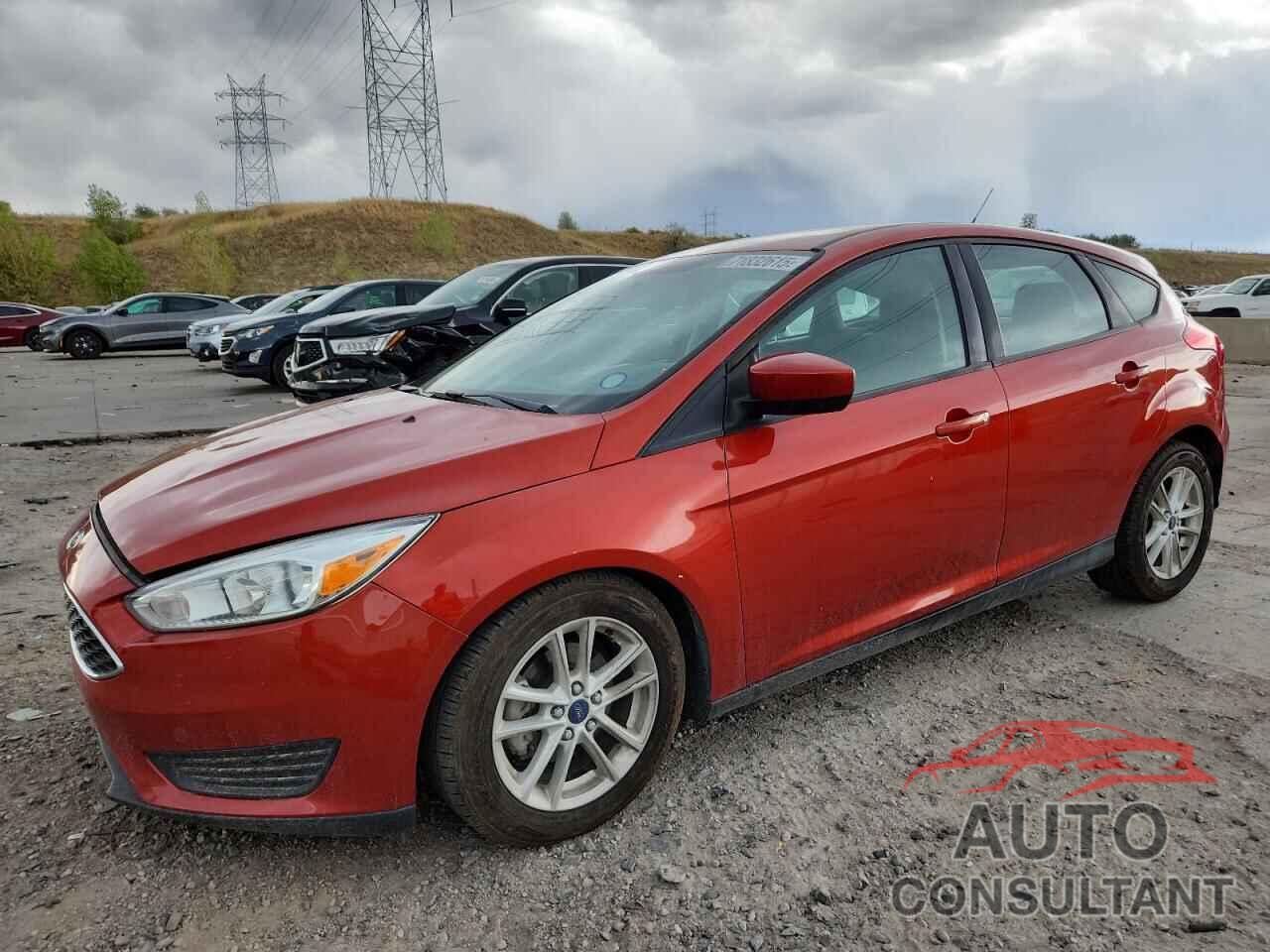 FORD FOCUS 2018 - 1FADP3K2XJL331171