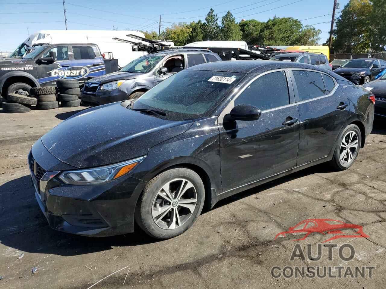 NISSAN SENTRA 2022 - 3N1AB8CV2NY274269