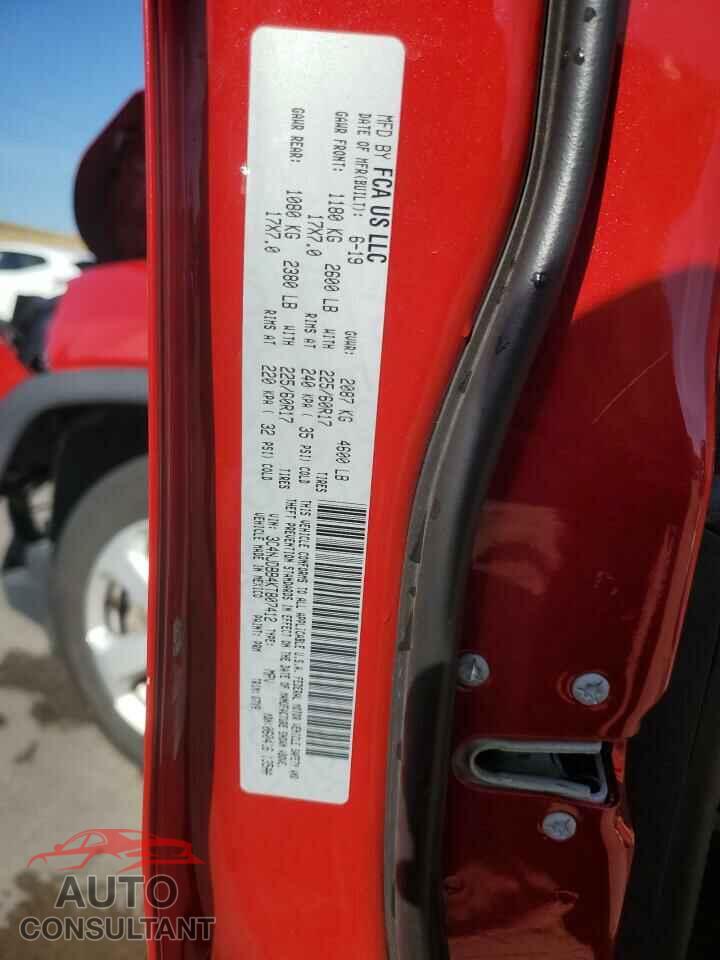 JEEP COMPASS 2019 - 3C4NJDBB4KT807412