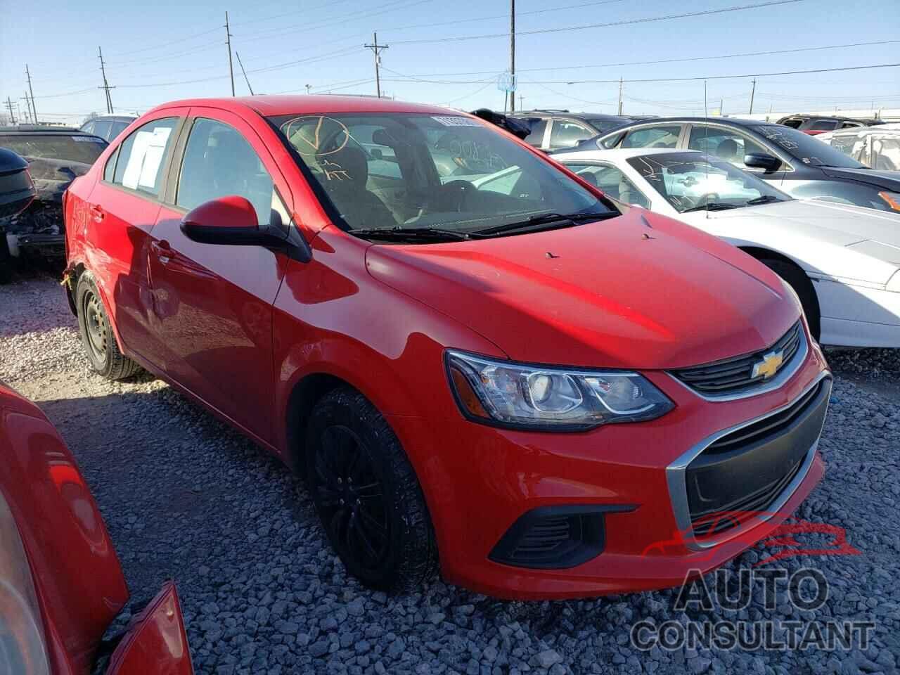 CHEVROLET SONIC 2017 - 1G1JB5SH6H4144275