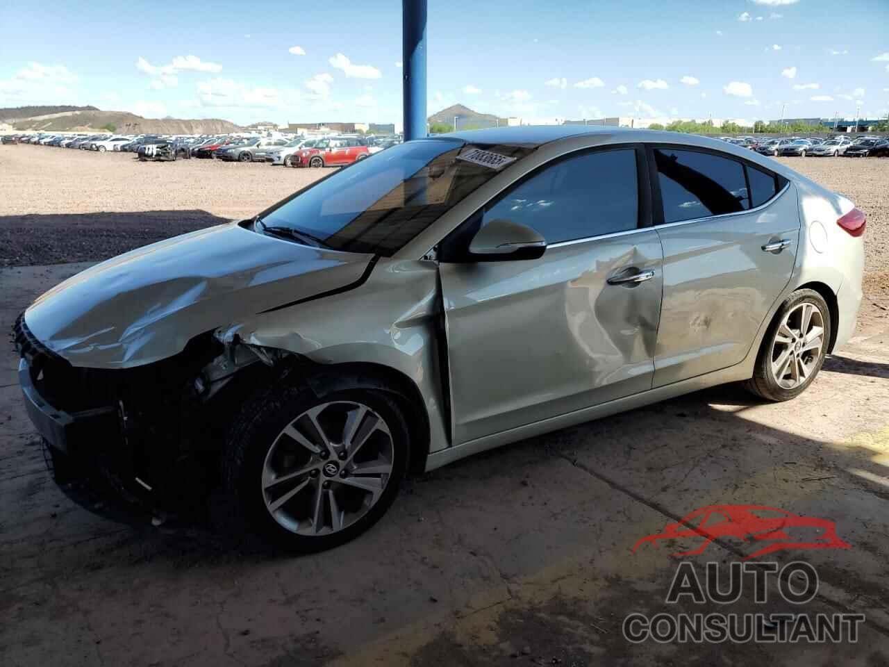 HYUNDAI ELANTRA 2017 - 5NPD84LF3HH023045