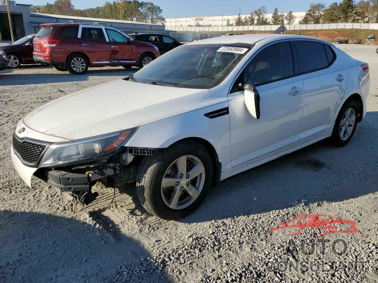 KIA OPTIMA 2015 - KNAGM4A76F5608538