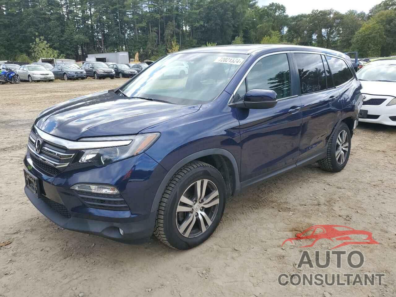 HONDA PILOT 2017 - 5FNYF6H75HB057393