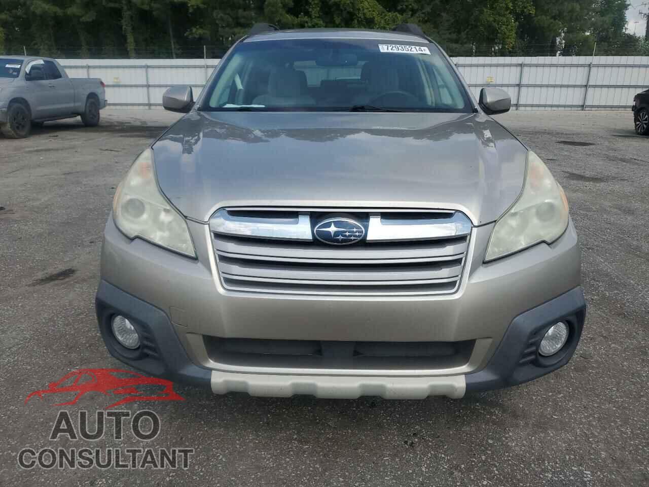 SUBARU OUTBACK 2014 - 4S4BRBCC8E3267291
