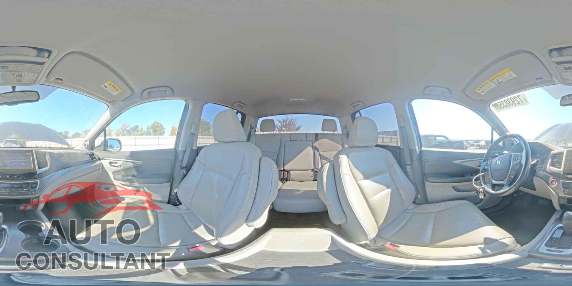HONDA RIDGELINE 2017 - 5FPYK2F67HB005933