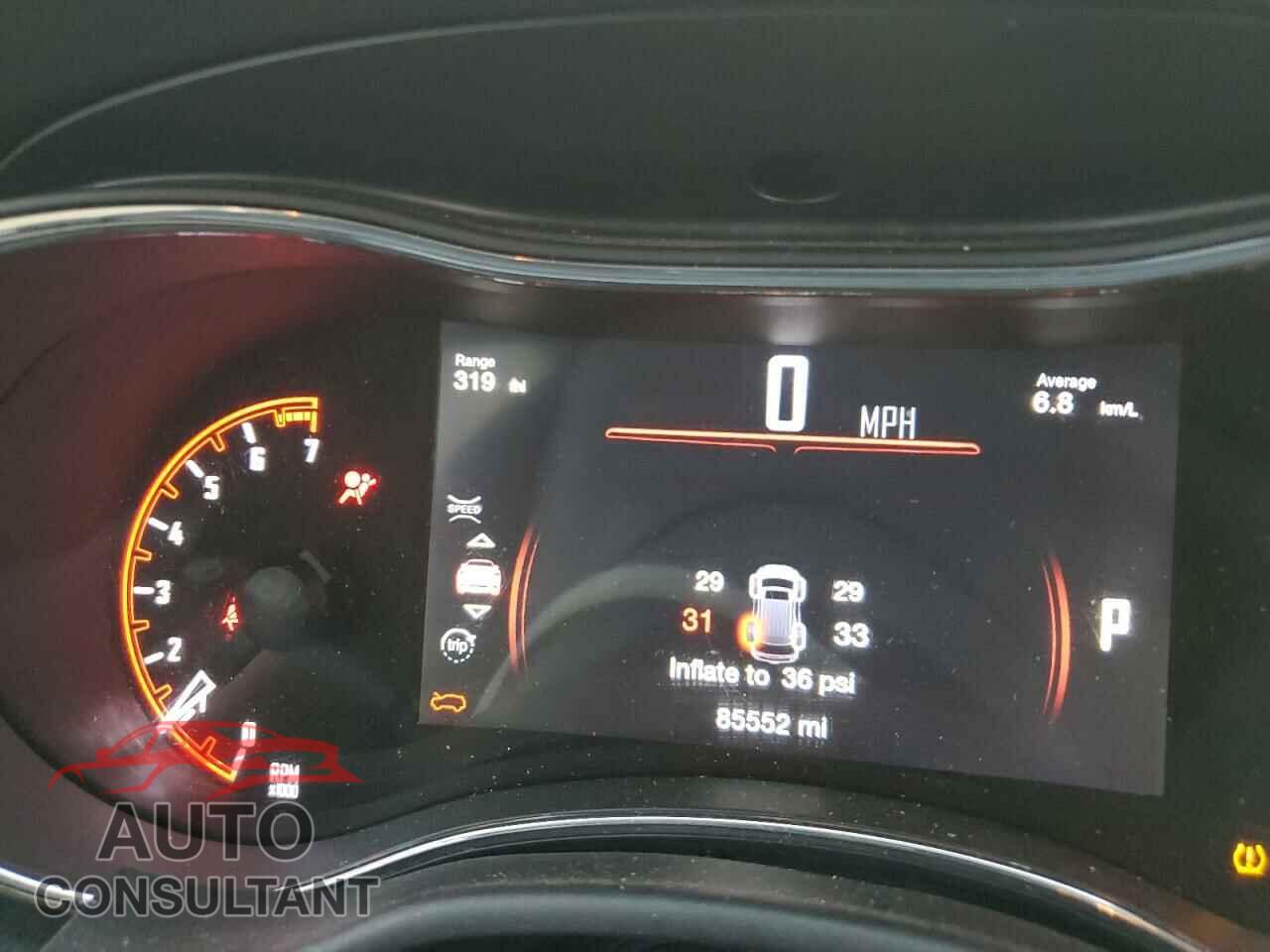DODGE DURANGO 2017 - 1C4RDJDGXHC883849