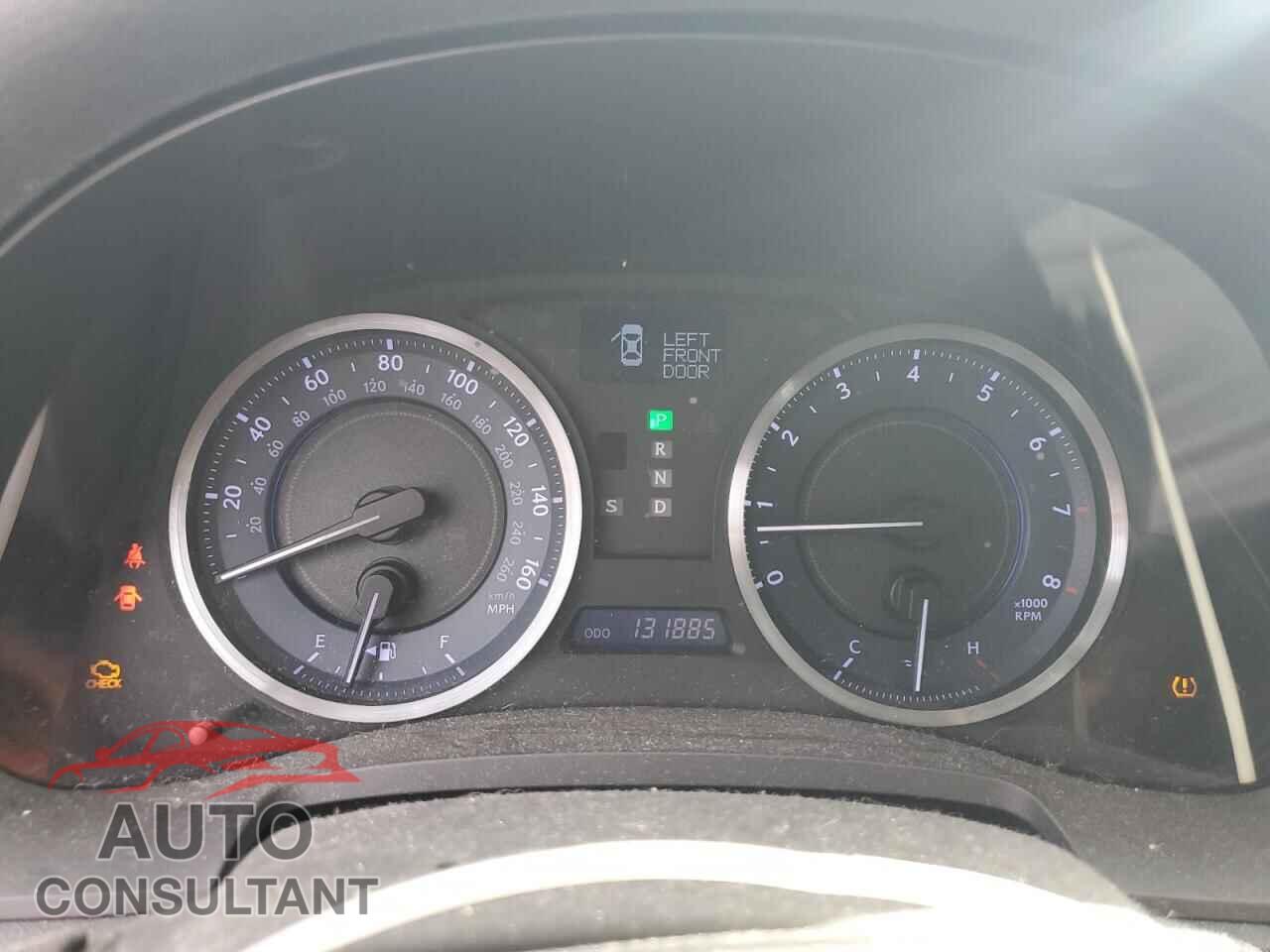 LEXUS IS 2012 - JTHCF5C25C5058309