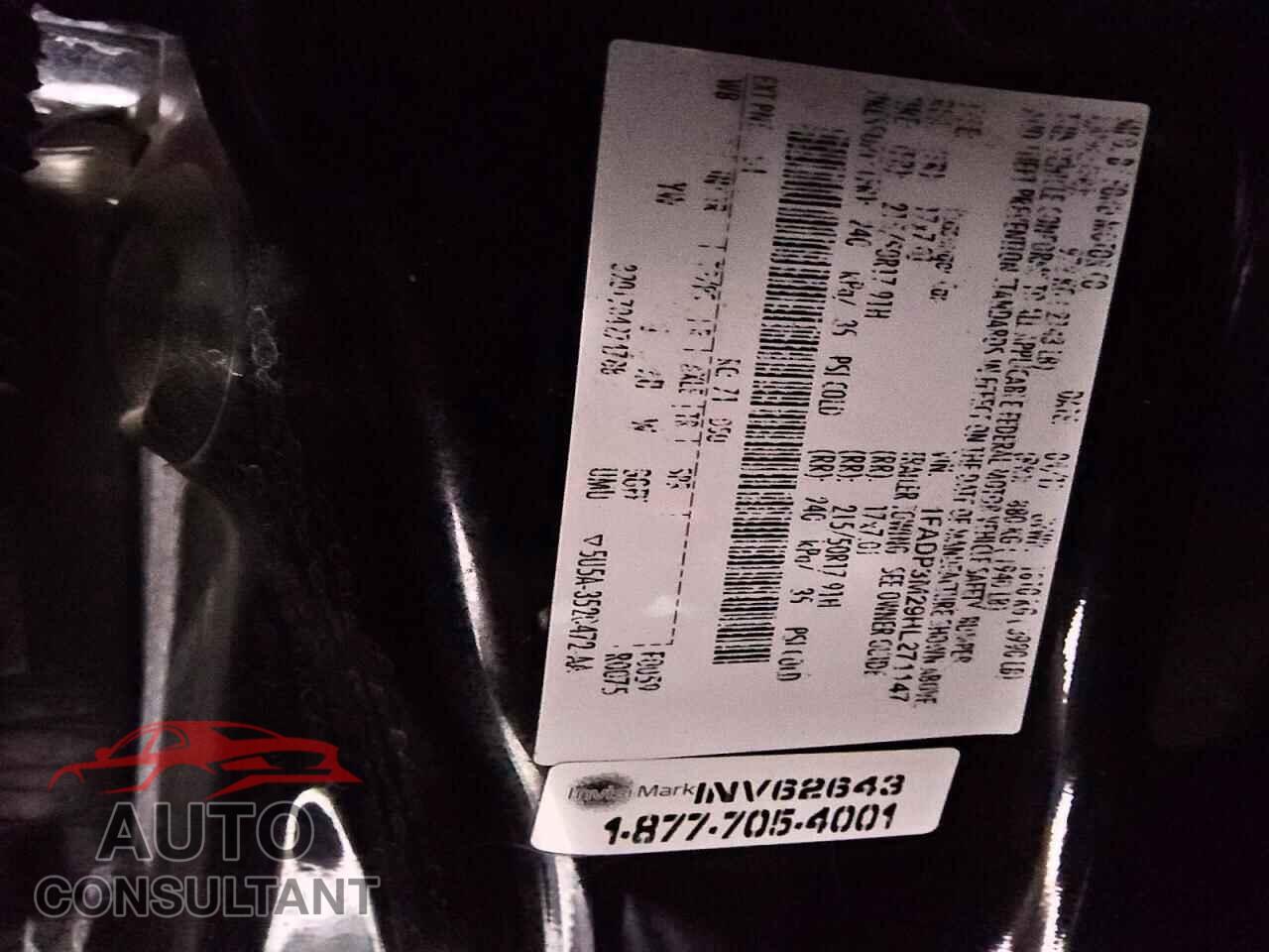 FORD FOCUS 2017 - 1FADP3M29HL271147
